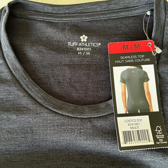 Tuff Athletics Medium Women's Sweat-wicking Gym Top - Picture 11 of 16